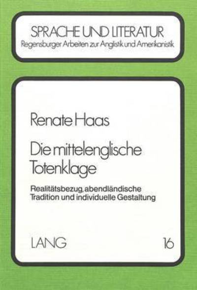 Die Mittelenglische Totenklage