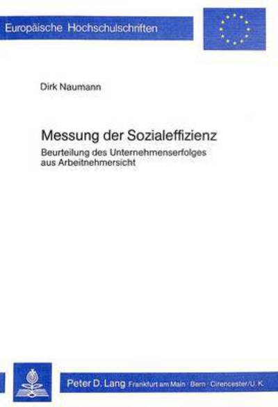 Messung Der Sozialeffizienz