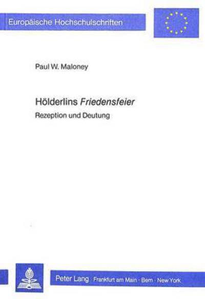 Hoelderlins Friedensfeier