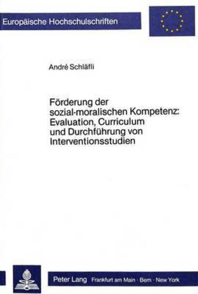 Forderung Der Sozial-Moralischen Kompetenz