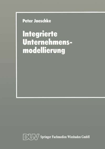 Integrierte Unternehmensmodellierung DUV Wirtschaftsinformatik