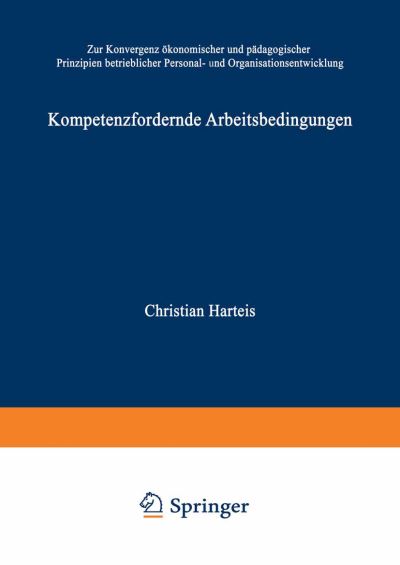 Kompetenzfördernde Arbeitsbedingungen