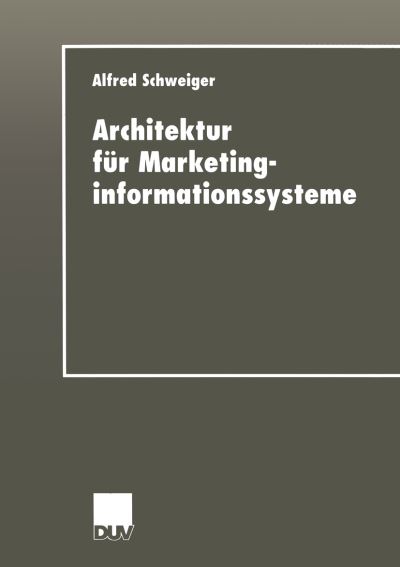 Architektur Für Marketinginformationssysteme