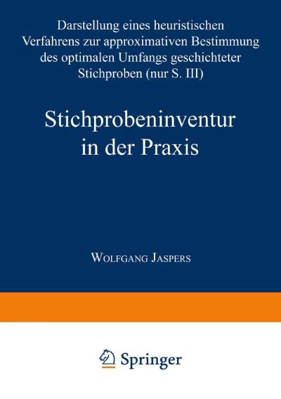 Stichprobeninventur in Der Praxis
