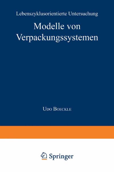Modelle Von Verpackungssystemen