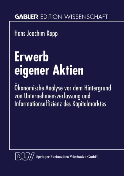 Erwerb Eigener Aktien
