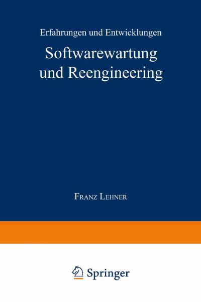 Softwarewartung Und Reengineering