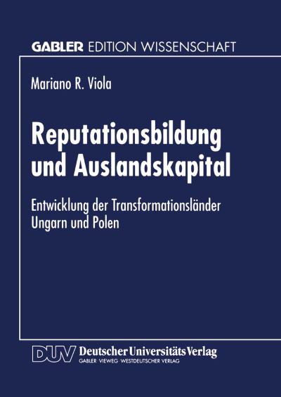 Reputationsbildung Und Auslandskapital