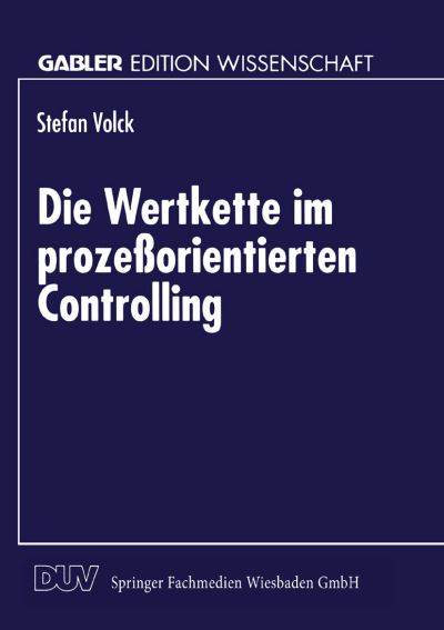 Die Wertkette Im Prozeorientierten Controlling