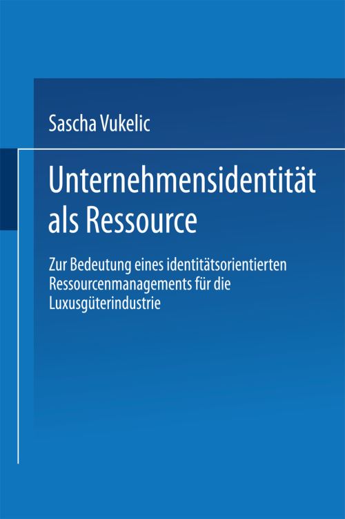 Unternehmensidentität Als Ressource