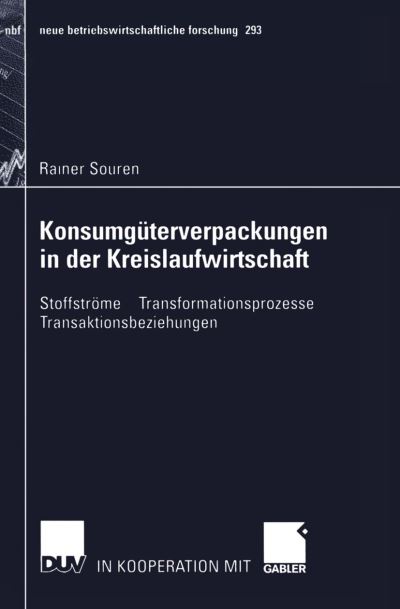 Konsumgüterverpackungen in Der Kreislaufwirtschaft