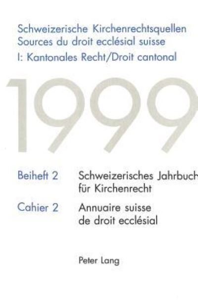 Schweizerische Kirchenrechtsquellen Sources Du Droit Ecclesial Suisse