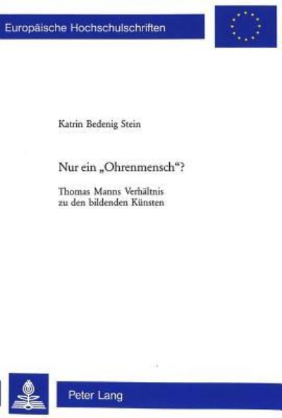 Nur Ein «Ohrenmensch>>?