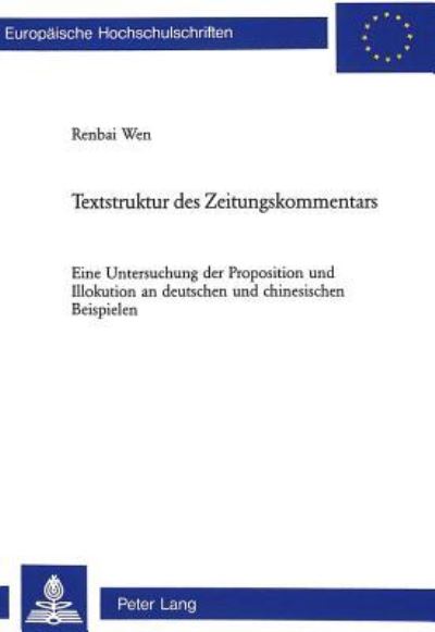 Textstruktur Des Zeitungskommentars