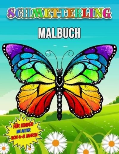 Schmetterling Malbuch Für Kinder Im Alter Von 4-8 Jahren