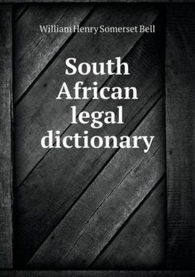 South African Legal Dictionary