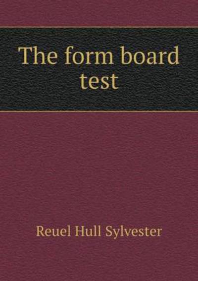 The Form Board Test
