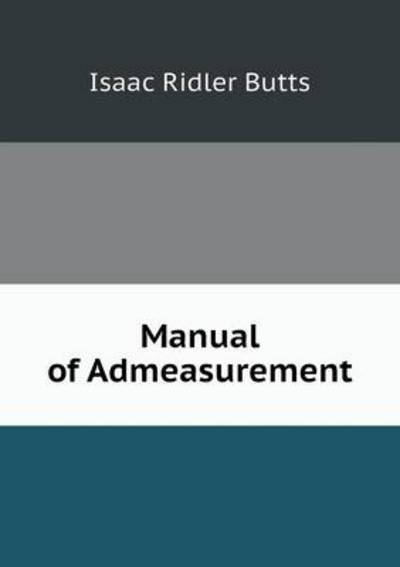 Manual of Admeasurement