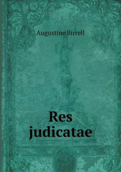 Res Judicatae