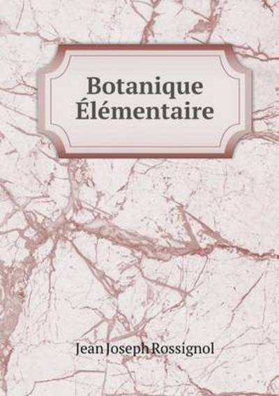 Botanique Élémentaire