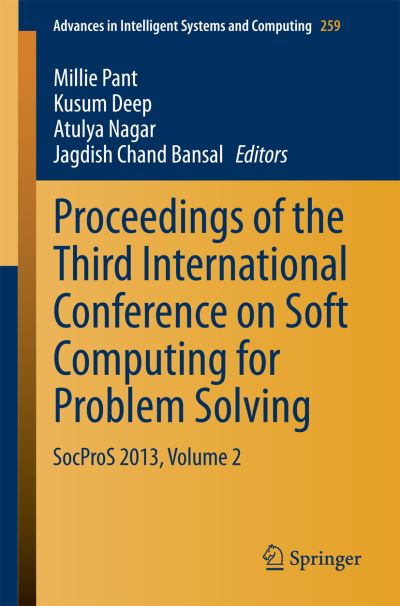 Proceedings of the Third International Conference on Soft Computing for Problem Solving Volume 2