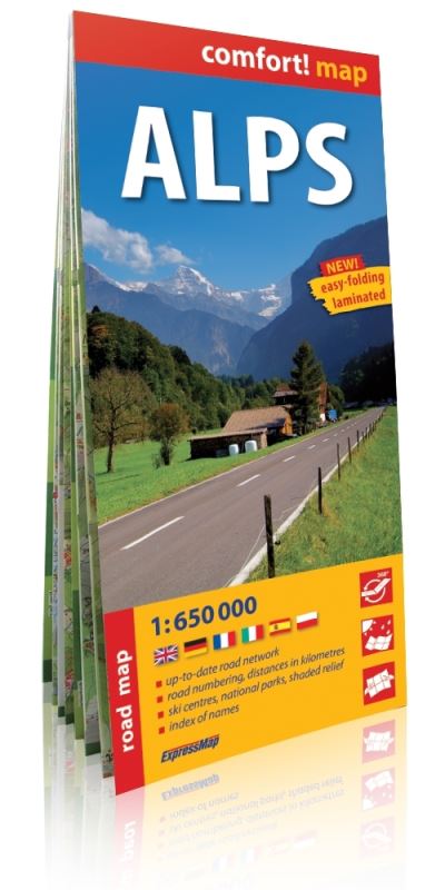 Comfort! Map Alps