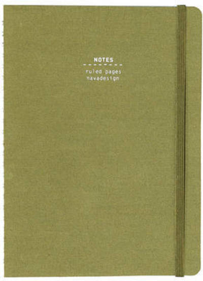 Nava Everything Medium Notebook, Olive