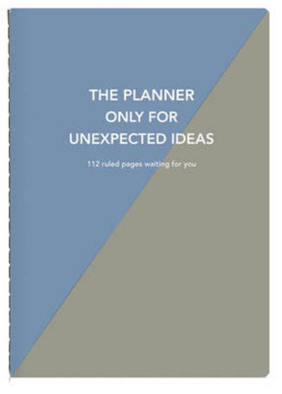 Nava Planner Notebook Medium Blue/Grey