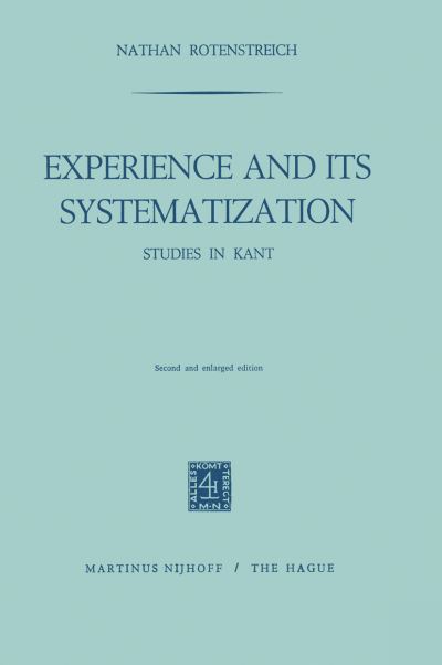 Experience and Its Systematization
