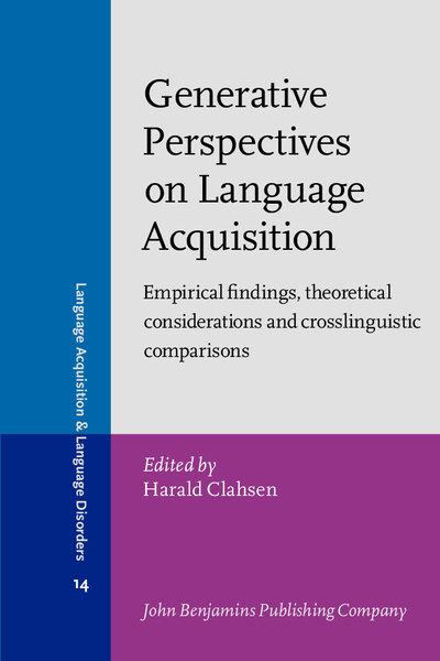 Generative Perspectives on Language Acquisition