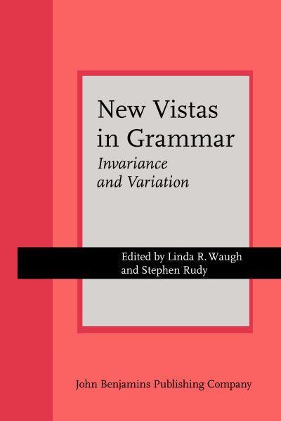New Vistas in Grammar