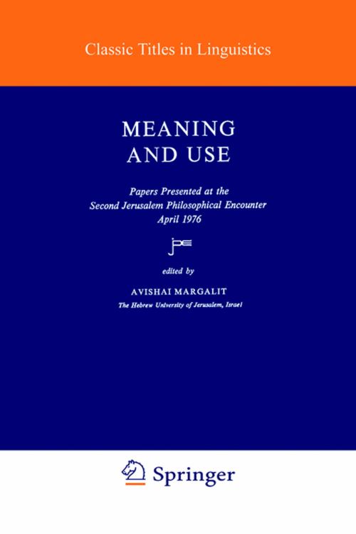 Meaning and Use