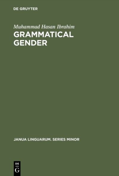 Grammatical Gender