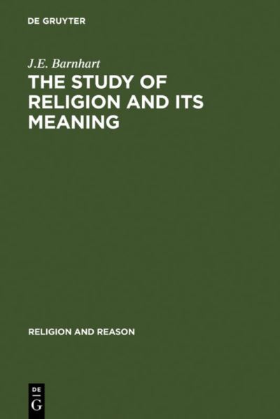The Study of Religion and Its Meaning