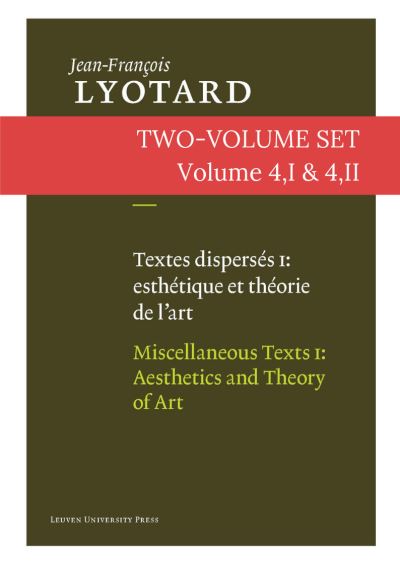 SET Textes Dispersés I &Textes Dispersés II / Miscellaneous Texts I & Miscellaneous Texts II