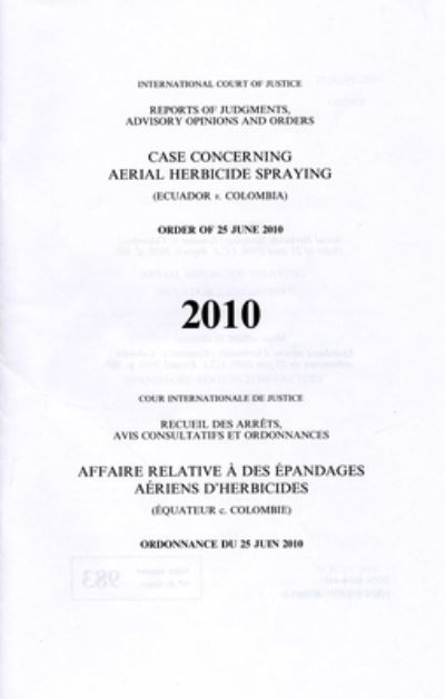 International Court of Justice Reports of Judgments, Advisory Opinions and Orders (Ppr)