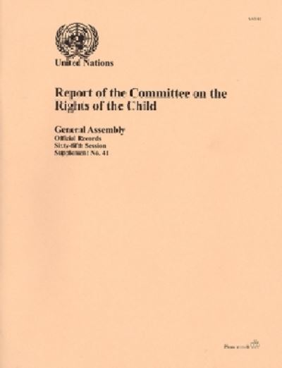 Report of the Committee on the Rights of the Child