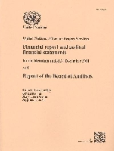 Financial Report and Audited Financial Statements for the Biennium Ended 31 December 2011 and Report of the Board of Auditors