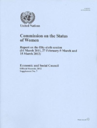 Report of the Commission on the Status of Women