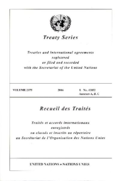 Treaty Series 2375 I