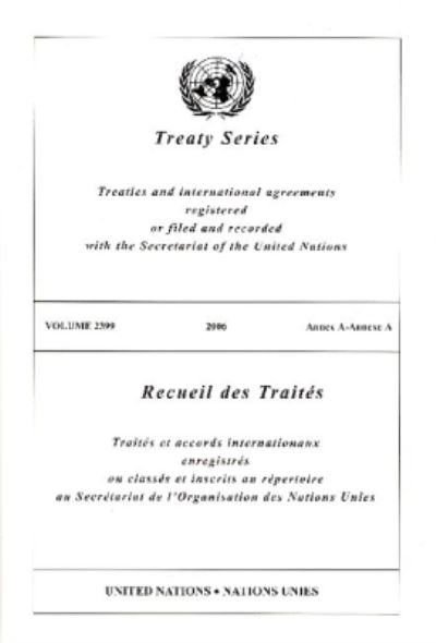 Treaty Series 2399 I Annex A