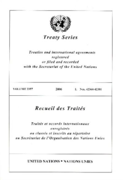Treaty Series 2357 I