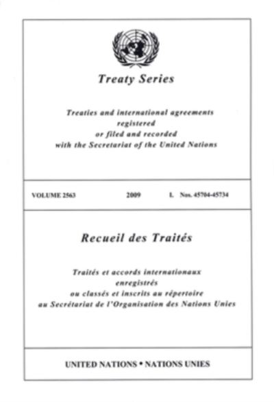 Treaty Series 2563