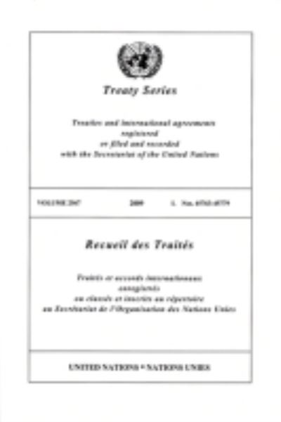 Treaty Series 2567