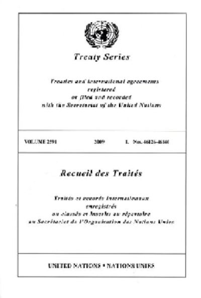 Treaty Series 2591