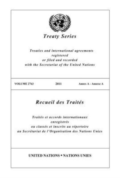 Treaty Series 2763 (English/French Edition)