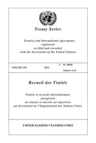 Treaty Series 2781 (English/French Edition)