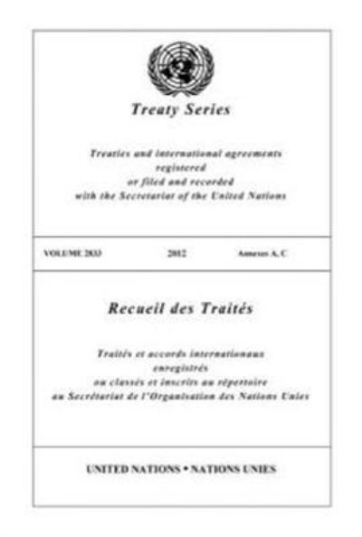 Treaty Series 2833 (Bilingual Edition)
