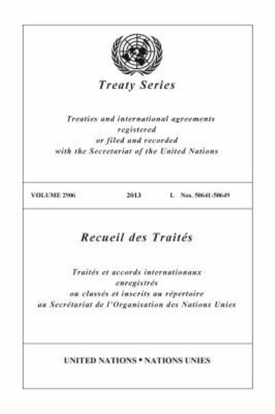 Treaty Series 2906 (English/French Edition)
