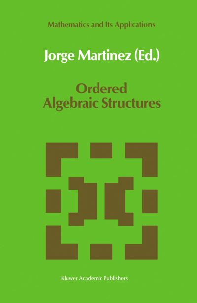 Ordered Algebraic Structures